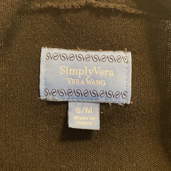 Simply Vera S/M Open Front Cardigan - Picture 2 of 5